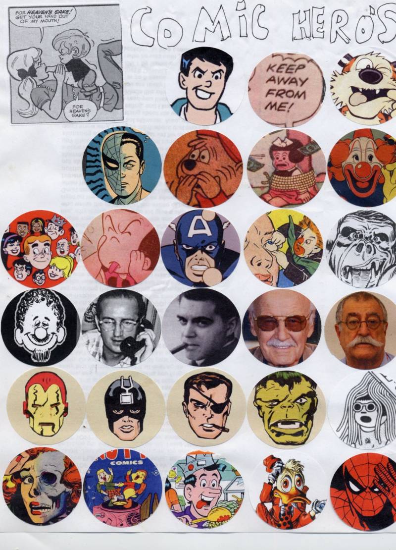 Comic Book Issue Pin Set Comic Book Issue Pin Set von rochesterteenset