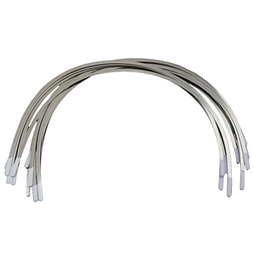 rockible 12 Stück BH Bügel Ersatzbügel in verschiedenen Größen für Damen BH Bra - Hochwertige Qualität, Metall, E rockible 12 Stück BH Bügel Ersatzbügel in verschiedenen Größen für Damen BH Bra - Hochwertige Qualität, Metall, E von rockible