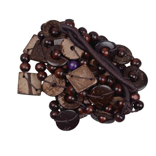 rockible 2X Boho Stil Kokosnuss Pullover Kette Holzperlen Halskette Schmuck rockible 2X Boho Stil Kokosnuss Pullover Kette Holzperlen Halskette Schmuck von rockible