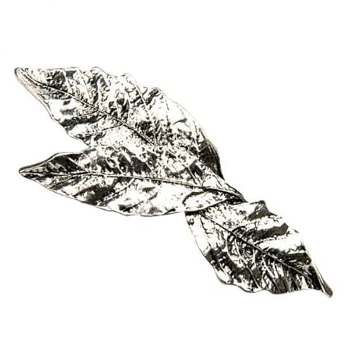 rockible 2x Elegante Blatt Haarspange in Bronze Damen Accessoire von rockible