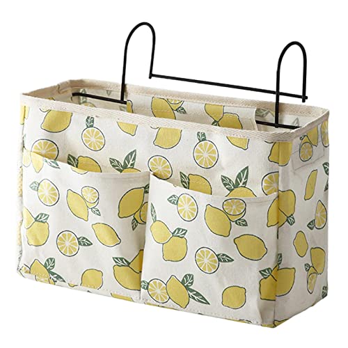 rockible Bettseitentasche Organizer für Schlafzimmer und Wohnheim, GELB von rockible