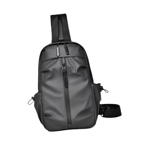 rockible Brusttasche für Herren, Schultertasche für Outdoor-Sport, Reiten, Trekking, Einkaufen, Grau rockible Brusttasche für Herren, Schultertasche für Outdoor-Sport, Reiten, Trekking, Einkaufen, Grau von rockible
