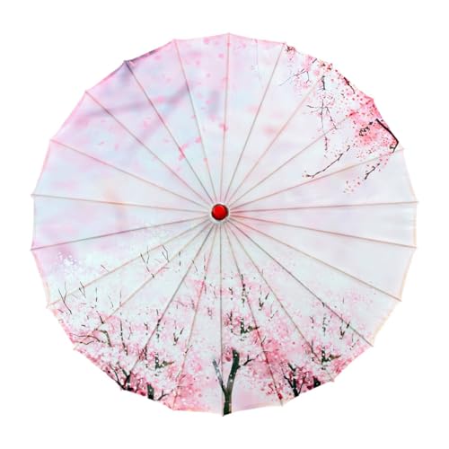 rockible Chinesischer Regenschirm aus geöltem Papier, regenfest, japanischer Regenschirm für Cosplay-Hochzeiten, Style A rockible Chinesischer Regenschirm aus geöltem Papier, regenfest, japanischer Regenschirm für Cosplay-Hochzeiten, Style A von rockible