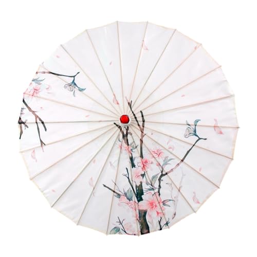 rockible Chinesischer Regenschirm aus geöltem Papier, regenfest, japanischer Regenschirm für Cosplay-Hochzeiten, Style B rockible Chinesischer Regenschirm aus geöltem Papier, regenfest, japanischer Regenschirm für Cosplay-Hochzeiten, Style B von rockible