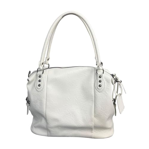 rockible Damen-Tragetasche aus PU-, Hobo-Tasche, Schultertasche für die Arbeit, Dating, Pendeln von rockible