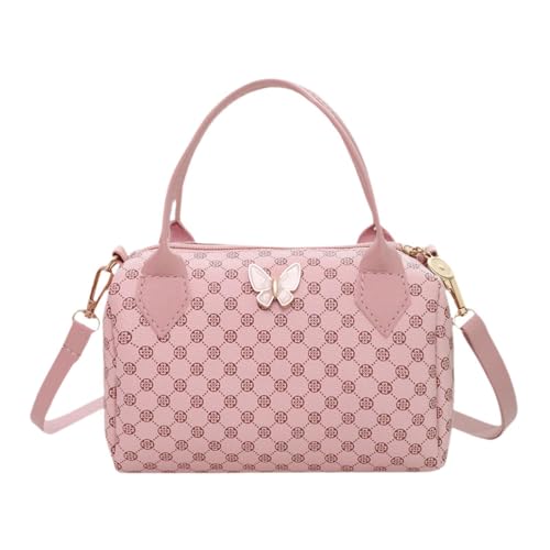 rockible Damen Umhängetasche, Handtasche, Umhängetasche, Umhängetasche für Urlaub, Party, ROSA von rockible