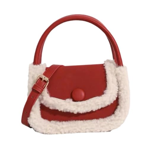 rockible Damen Umhängetasche, Trendige, Lässige Schultertasche für Winter Straßenhochzeiten, Verabredungen von rockible