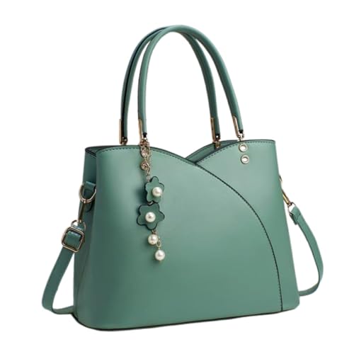 rockible Damen-Umhängetasche, Trendige, tragbare Damen-Handtasche für Shopping, Events, Urlaub, GrÜn von rockible