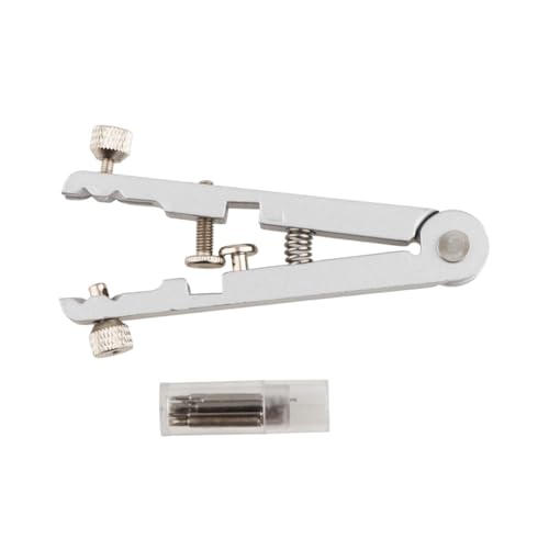 rockible Federstegzange für Uhren, Federstegpinzette, praktisches Ersatzwerkzeug zum Entfernen der Uhrenreparatur für unterwegs, zu Hause, für Männer und, Silber rockible Federstegzange für Uhren, Federstegpinzette, praktisches Ersatzwerkzeug zum Entfernen der Uhrenreparatur für unterwegs, zu Hause, für Männer und, Silber von rockible