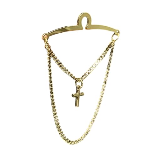 rockible Herren-Krawattenklammer, Krawattenklammer, Schmuck, modisches, Geschenk, Krawattenkette, Krawattenkette für Freund, Papa, Männer, formelle, Gold rockible Herren-Krawattenklammer, Krawattenklammer, Schmuck, modisches, Geschenk, Krawattenkette, Krawattenkette für Freund, Papa, Männer, formelle, Gold von rockible