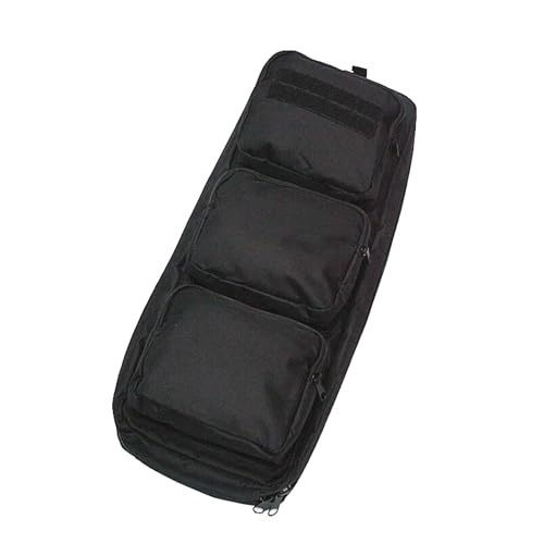 rockible Herren Sport Chest Tasche Mehrere Taschen Fischerei Tackle Bag Schlinge Brustpackung Multipurpurmente für Outdoor Sportarten, Schwarz von rockible