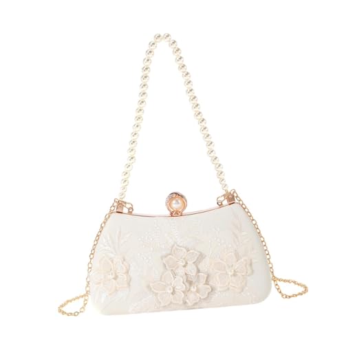 rockible Kiss Lock Geldbörse Handtasche Satchel Abendtasche für Hochzeit Tanz Geburtstag Abschlussball, Style B von rockible