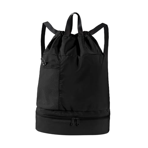 rockible Mesh-Schwimmrucksäcke mit Kordelzug, Basketball-Tragetasche, Faltbare Basketball-Tragetasche, Sport-Sporttasche für Fußball, Reisen im Freien, Schwarz rockible Mesh-Schwimmrucksäcke mit Kordelzug, Basketball-Tragetasche, Faltbare Basketball-Tragetasche, Sport-Sporttasche für Fußball, Reisen im Freien, Schwarz von rockible