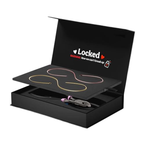 rockible Permanentes Armband-Set für Paare, für Immer Armbänder, zum Herstellen eleganter Freundschaftsarmbänder mit Ketten und Werkzeugen zum Geburtstag, Gold Und Roségold rockible Permanentes Armband-Set für Paare, für Immer Armbänder, zum Herstellen eleganter Freundschaftsarmbänder mit Ketten und Werkzeugen zum Geburtstag, Gold Und Roségold von rockible