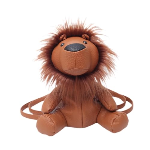 rockible Schöne gefüllte Spielzeug Leichtes Reißverschluss für Frauen, Braun von rockible