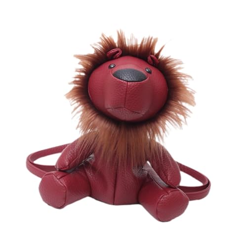 rockible Schöne gefüllte Spielzeug Leichtes Reißverschluss für Frauen, Rot von rockible