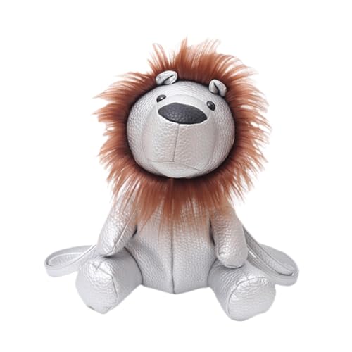 rockible Schöne gefüllte Spielzeug Leichtes Reißverschluss für Frauen, Silber von rockible