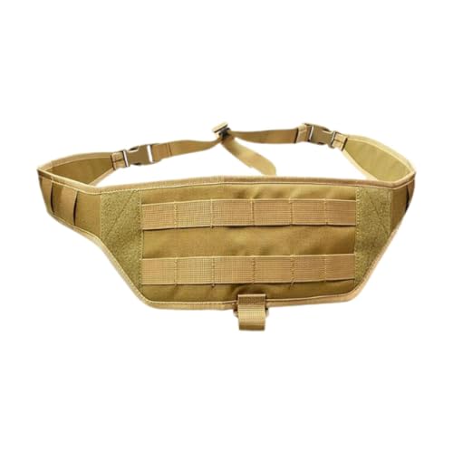 rockible Schultertasche aus Nylon mit Brustgurt, geeignet für Fitness und Outdoor-Ausrüstung, Khaki von rockible
