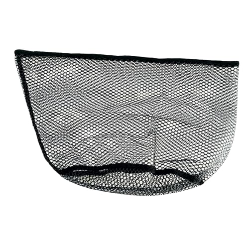rockible Schwarz Mesh Bag Travel Stuff Sack Leichter Netzorganisator Mesh Tasche Atmungsaktiv für Fitnessstudio Wandersportreisen Schwimmen, Medium von rockible