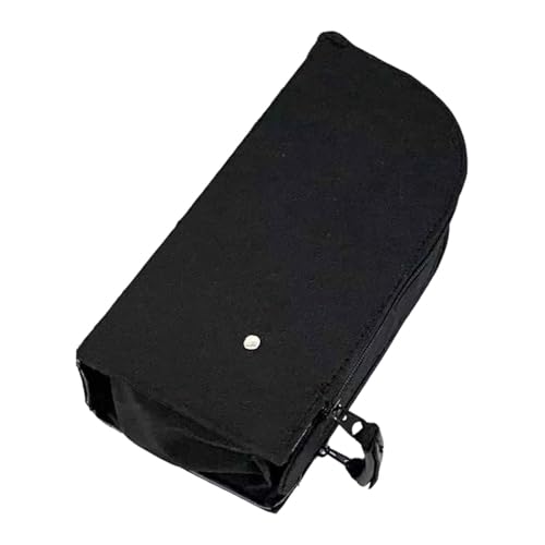 rockible Stehendes Federmäppchen, Kosmetikpinseltasche, Reißverschluss, Federmäppchen für Schule, Büro, Damen und Herren rockible Stehendes Federmäppchen, Kosmetikpinseltasche, Reißverschluss, Federmäppchen für Schule, Büro, Damen und Herren von rockible