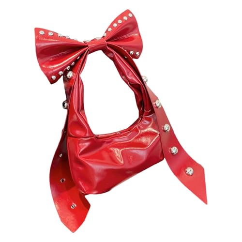 rockible Umhängetasche Tasche für Frauen Handtasche für Urlaubsreisefeier, Rot von rockible