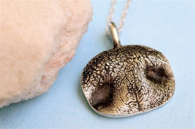 Hund Nase Halskette Personalisiert in Sterling Silber Klein Express Shipping von rockmyworldinc