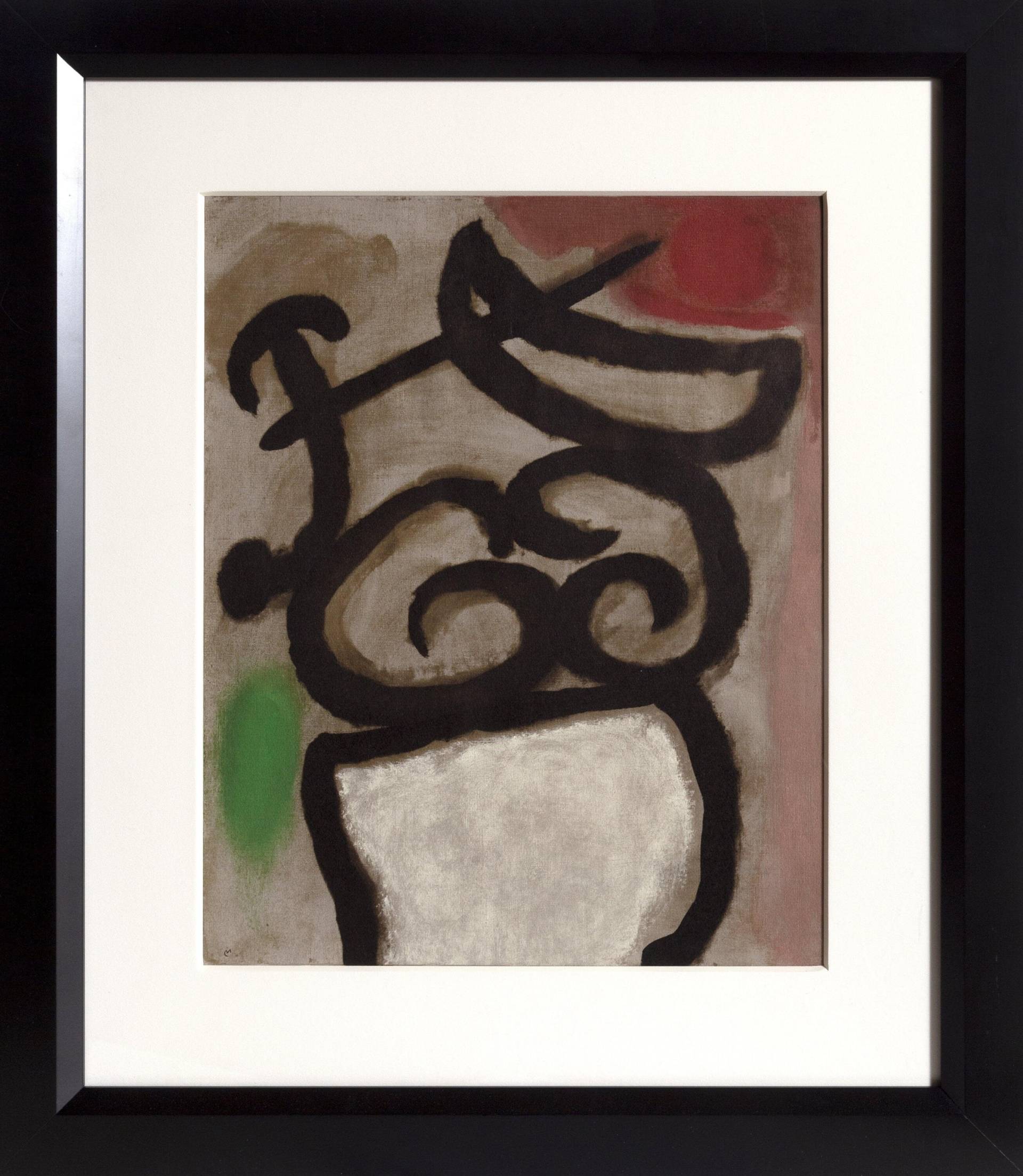 Joan Miro, Femmes Assise, Offset Lithographie Auf Velin, in Der Platte Signiert "M' L.l von rogallery