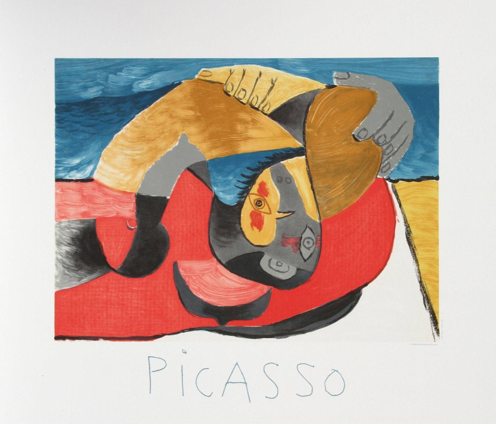 Pablo Picasso, Femme Couchee, Lithographie von rogallery