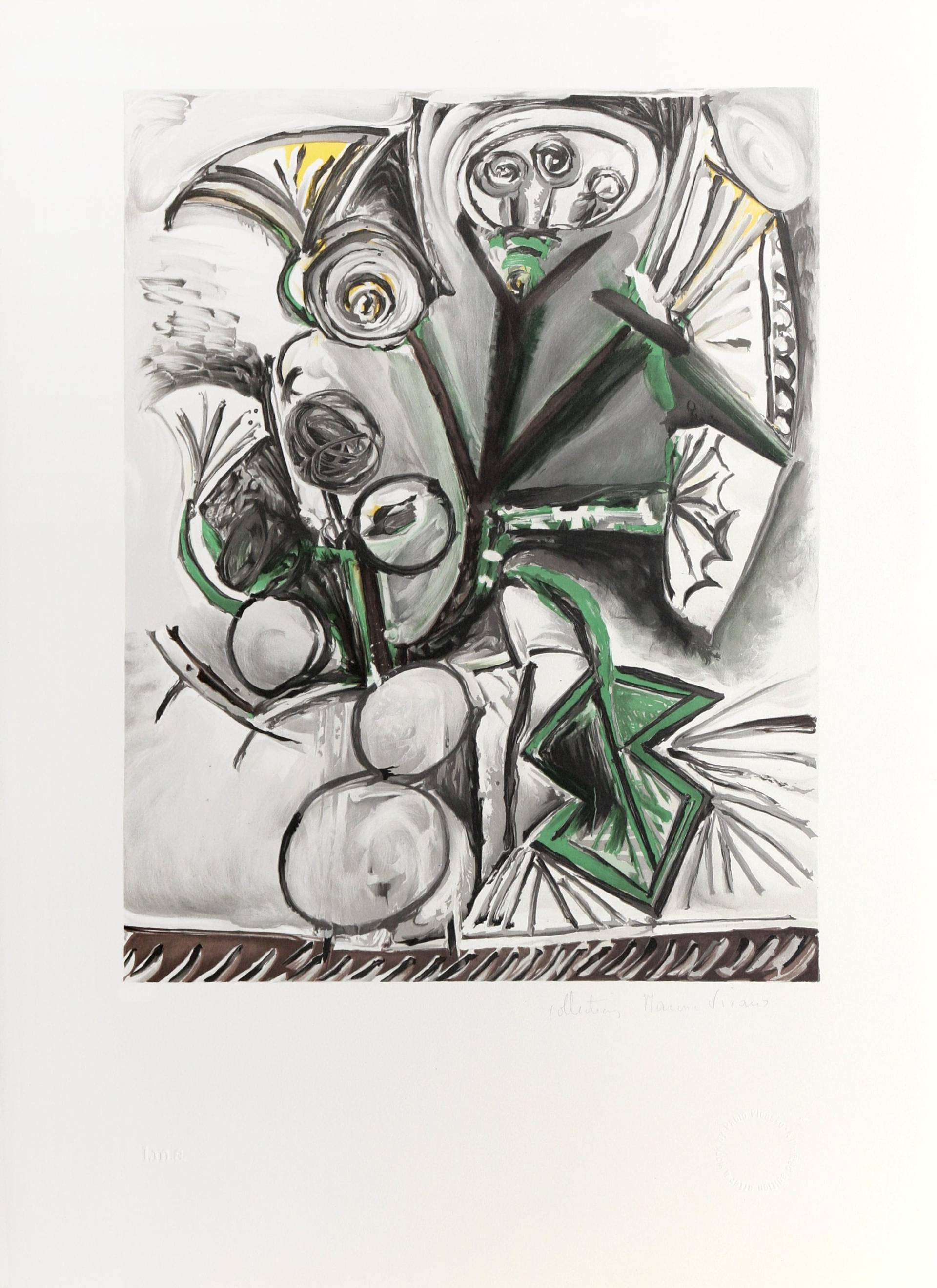 Pablo Picasso, Le Bouquet, Lithographie Auf Arches Papier von rogallery