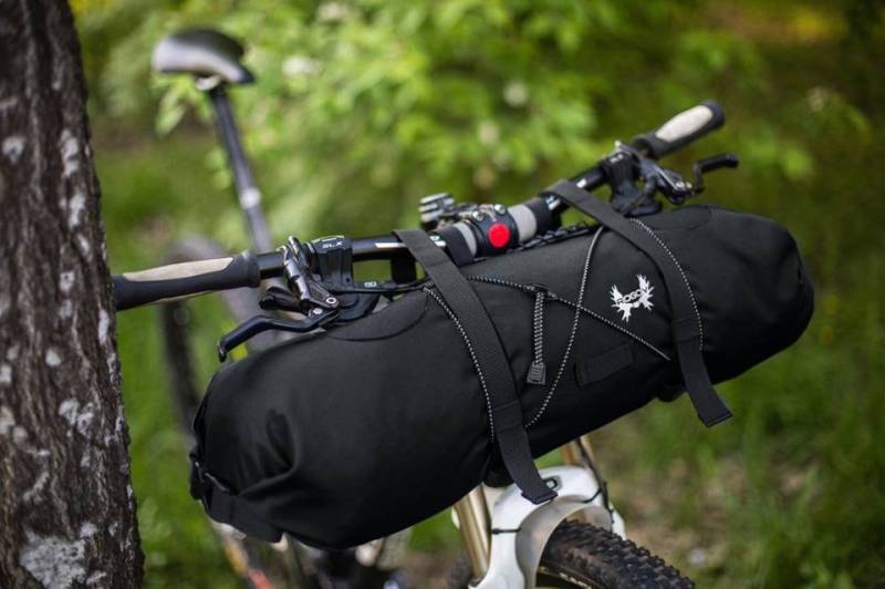 Wasserdichte 12-L-Fahrrad-Lenkertasche Bikepacking-Reisezubehör von rogovbags