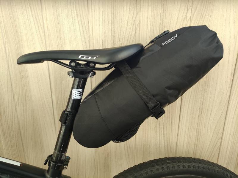 Wasserdichte 6L Fahrrad-Satteltasche Bikepacking-Reisezubehör Wasserdichte 6L Fahrrad-Satteltasche Bikepacking-Reisezubehör von rogovbags