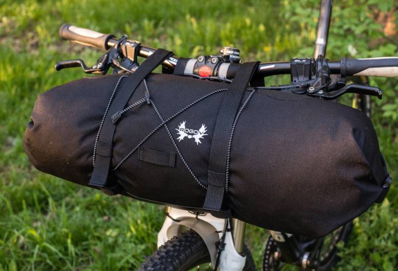 Wasserdichte Fahrradtasche 17L Bikepacking Travel Accessoire von rogovbags