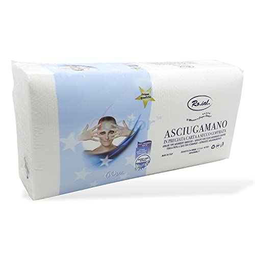 RO.IAL. Handtuch-Papier robust x18 Packungen 60 | Professionelle Karton ganze von roial