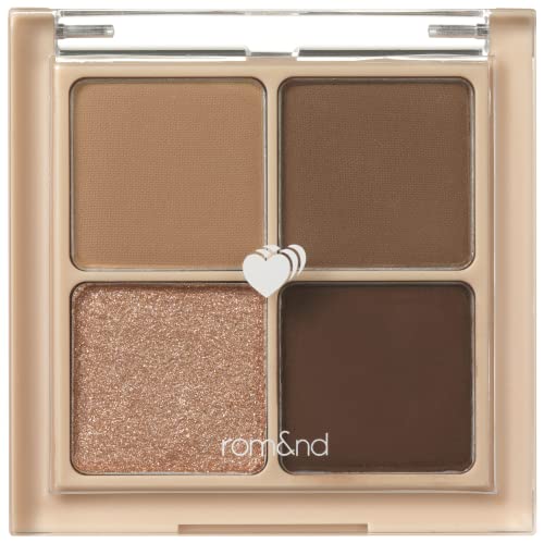 rom&nd Better Than Eyes 03 DRY RAGRAS | Basics Eyeshadow Palette | Velvety Texture| long-lasting makeup | 6.5g /0.21oz von rom&nd