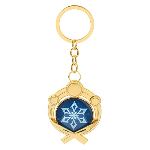 rongji jewelry Genshin Vision uminous Keychains, Hot Game Project Cosplay Anhänger Schlüsselanhänger Zubehör, Inazuma-cryo, Medium rongji jewelry Genshin Vision uminous Keychains, Hot Game Project Cosplay Anhänger Schlüsselanhänger Zubehör, Inazuma-cryo, Medium von rongji jewelry