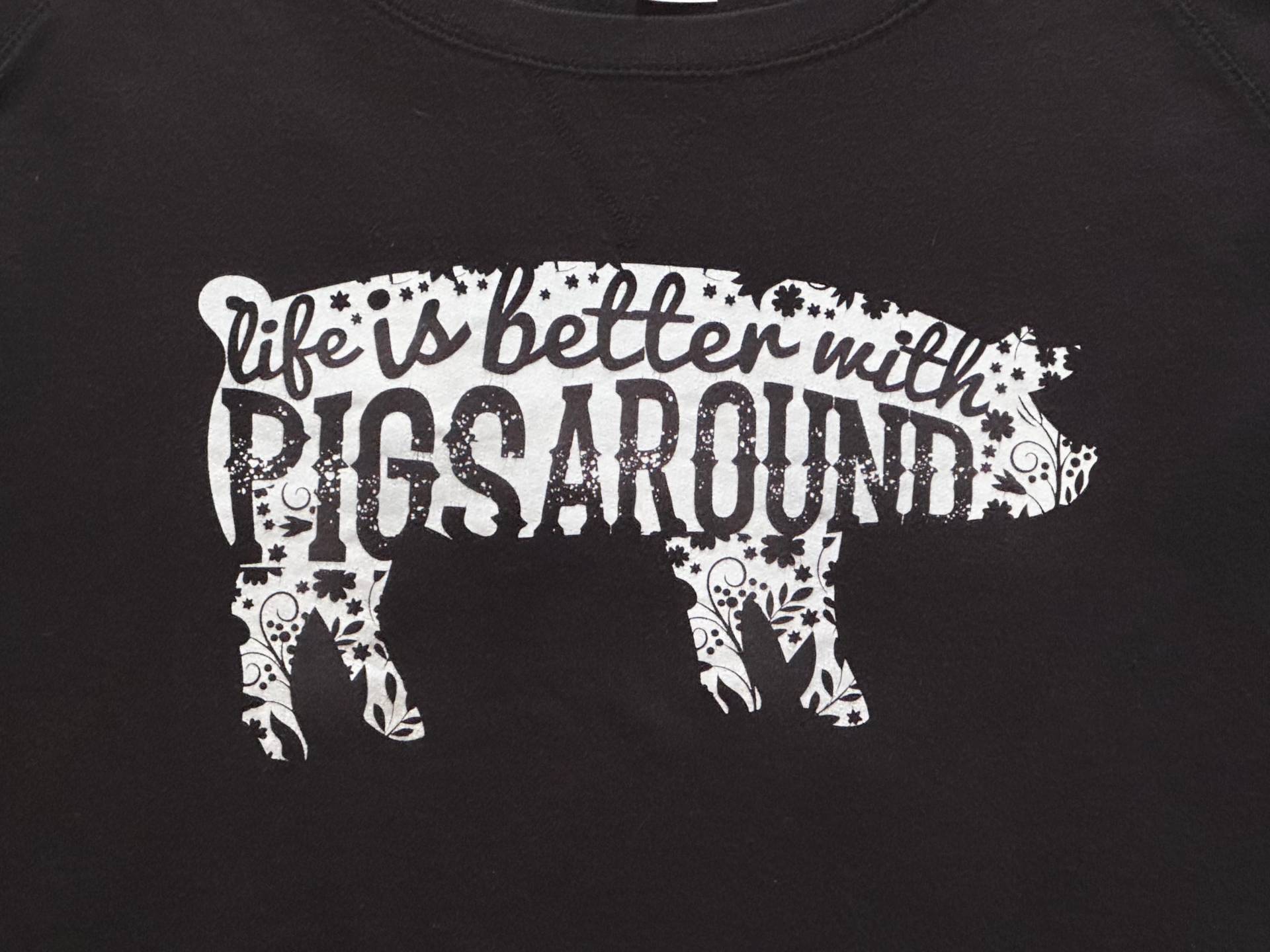 Schwein Shirt Das Leben Ist Besser Mit Schweinen, Schweinekleidung, Süße Schweine Schwein Shirt Das Leben Ist Besser Mit Schweinen, Schweinekleidung, Süße Schweine von rootertothetooter