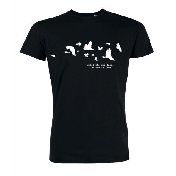 roots of compassion Until all are free Vögel Shirt bio & fair & vegan - gerader Schnitt roots of compassion Until all are free Vögel Shirt bio & fair & vegan - gerader Schnitt von roots of compassion