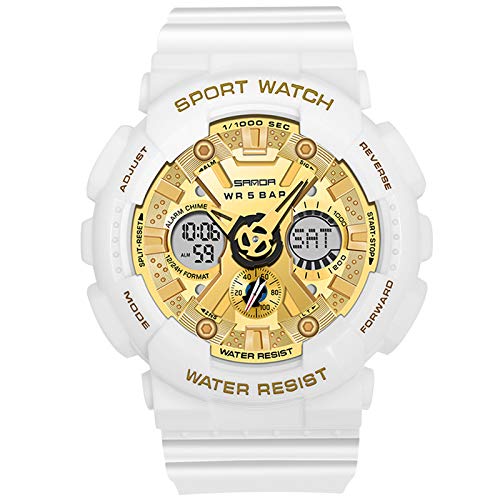 rorios Damen Uhren Digital Quarz Armbanduhren Militär Wasserdicht Sportuhr mit Alarm Timer Elektronische Multifunktions Uhr für Herren Damen rorios Damen Uhren Digital Quarz Armbanduhren Militär Wasserdicht Sportuhr mit Alarm Timer Elektronische Multifunktions Uhr für Herren Damen von rorios