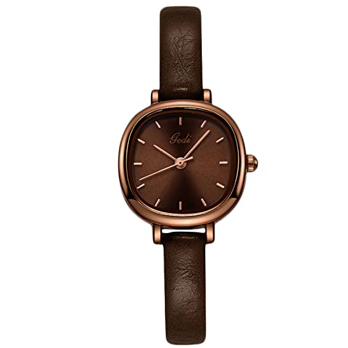 rorios Damenuhren Analog Quarz Uhr mit Leder Armband Quadrat Zifferblatt Uhren Mode wasserdichte Armbanduhr für Frauen rorios Damenuhren Analog Quarz Uhr mit Leder Armband Quadrat Zifferblatt Uhren Mode wasserdichte Armbanduhr für Frauen von rorios