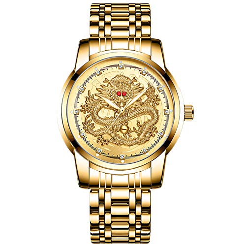 rorios Mode Herren Uhr Wasserdicht Analogue Quartz Armbanduhr mit Edelstahlband Business Kleid Uhren für Männer Herren von rorios