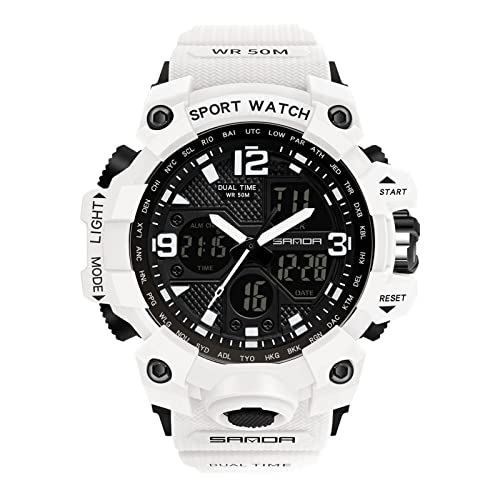 rorios Damen Uhren Digital Quarz Armbanduhren Wasserdicht Sportuhr Militär Uhren mit Alarm Timer Elektronische Multifunktions Uhr für Damen von rorios