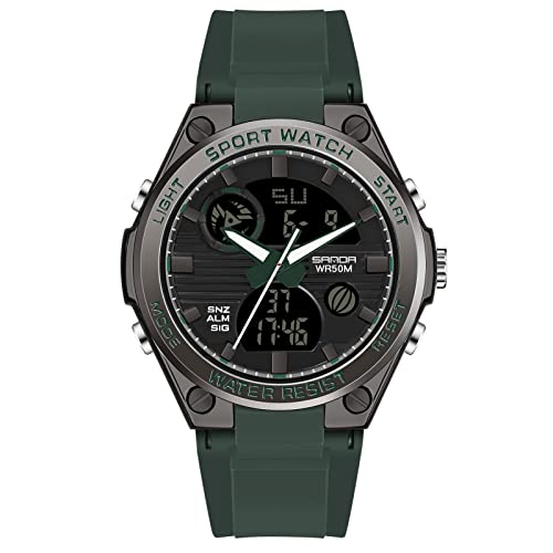 rorios Damen Uhren Digital Wasserdicht Armbanduhren Quarz Sportuhr Militär Uhren mit Alarm Timer Elektronische Multifunktions Uhr für Damen von rorios