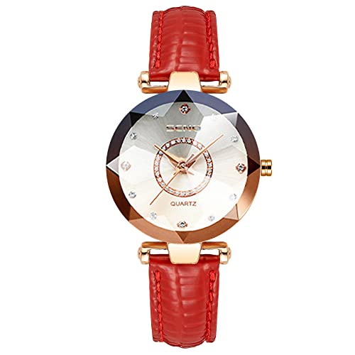 rorios Damenuhren Analog Quarz Uhren mit Edelstahlarmband Mode Wasserdicht Frauen Uhren Diamant Armbanduhren für Frauen Mädchen von rorios
