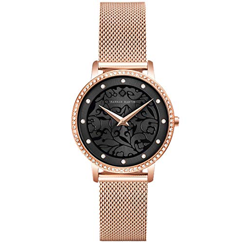 rorios Elegant Damen Uhren wasserdichte Quarz Armbanduhr Edelstahl Mesh Armbanduhr Casual Uhren für Mädchen Frauen rorios Elegant Damen Uhren wasserdichte Quarz Armbanduhr Edelstahl Mesh Armbanduhr Casual Uhren für Mädchen Frauen von rorios