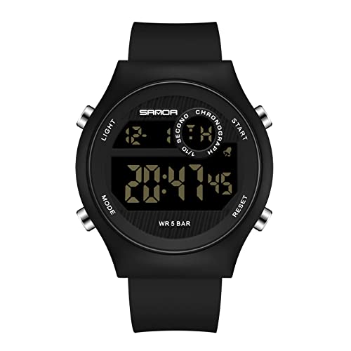 rorios Herren Digital Sport Uhren Outdoor Chronograph Armbanduhr mit Wecker Leuchtend Uhr für Herren Jungen Militärische Uhren von rorios