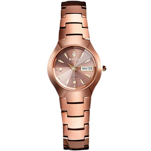 rorios Minimalistic Paar Uhren Damen Herren Armbanduhr Business Edelstahl Uhr Analoge Quarz Uhr 50M wasserdichte Leuchtend Uhr für Damenuhren Roségold B rorios Minimalistic Paar Uhren Damen Herren Armbanduhr Business Edelstahl Uhr Analoge Quarz Uhr 50M wasserdichte Leuchtend Uhr für Damenuhren Roségold B von rorios