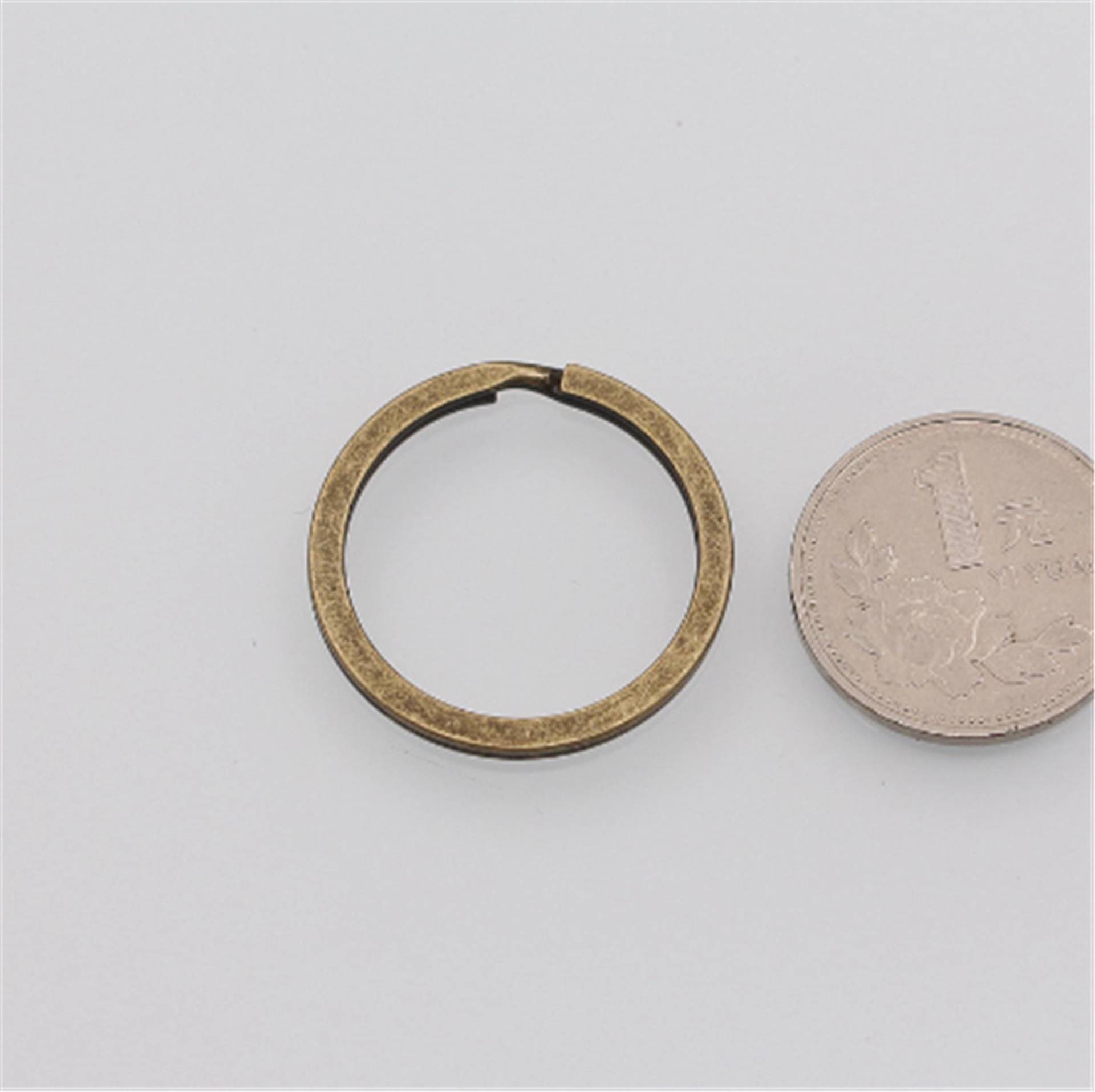 100 Stück 30mm Weisse Ksilber/Gold/Kc Gold/Antikierte Bronze Schlüsselanhänger Ringe-Doppelt-Stark 100 Stück 30mm Weisse Ksilber/Gold/Kc Gold/Antikierte Bronze Schlüsselanhänger Ringe-Doppelt-Stark von rosecounty
