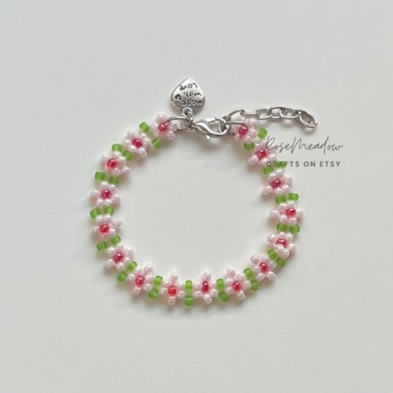 Apfelblüten Armband von rosemeadowcrafts