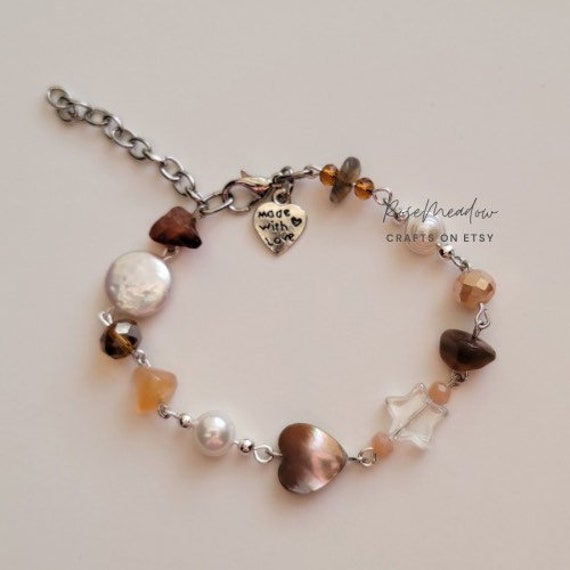 Honigbiene Perlenarmband von rosemeadowcrafts