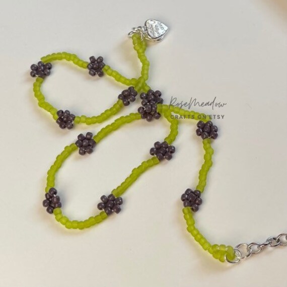 Weinrebe Halskette von rosemeadowcrafts